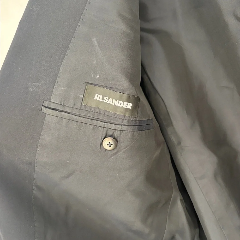 Jil Sander Men’s Classic Black Blazer jacket size 54
